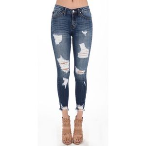 Extra Distressed KanCan Jeans